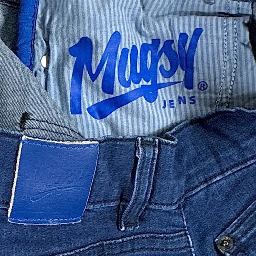 Mugsy Jeans Mens 32x32 Studio Blues Stretch Slim Straight Preppy Going Out